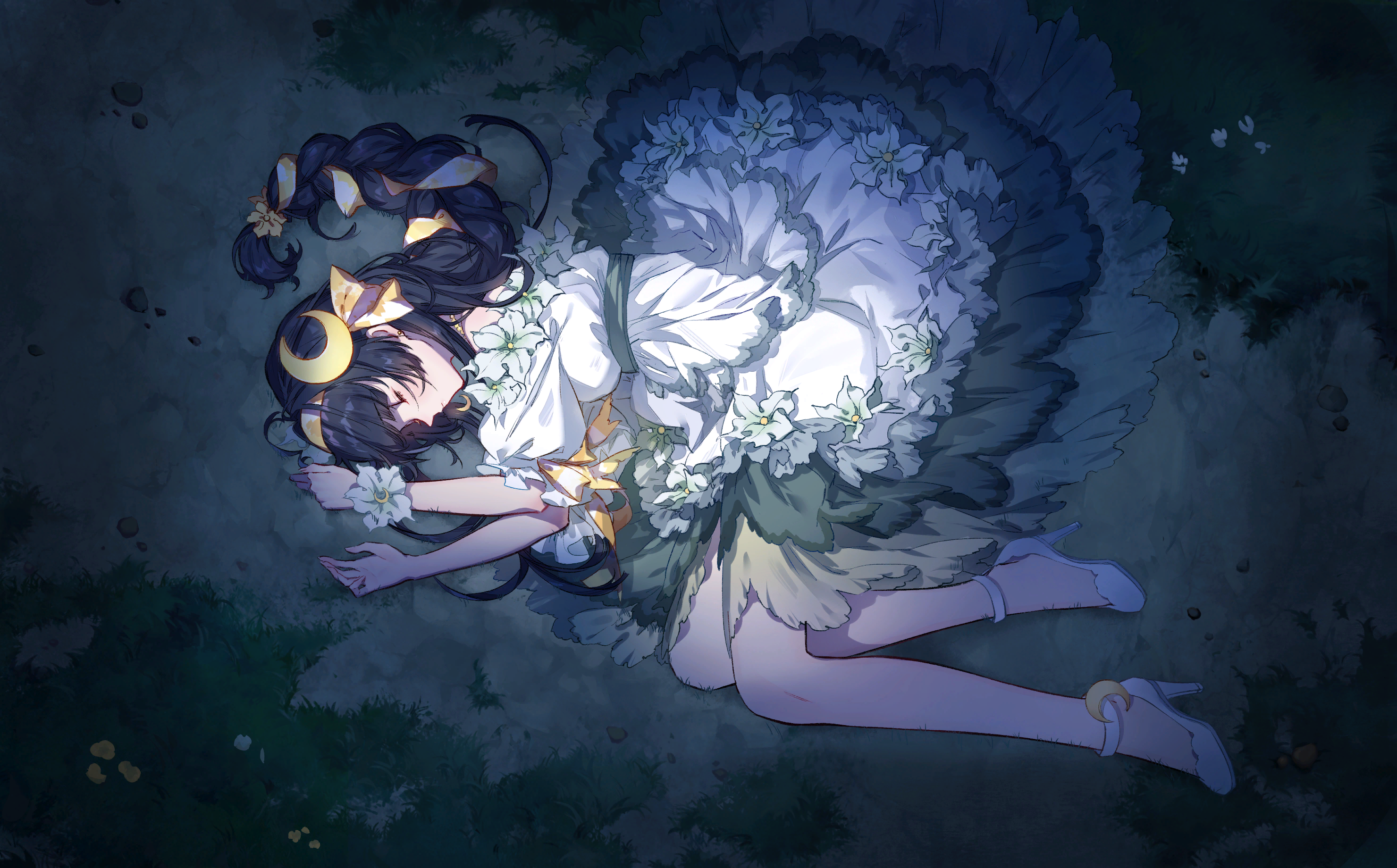 月灯辉夜 没有加载时显示的内容